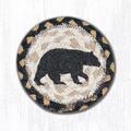 Capitol Importing Co 5 in. American Bear Individual Coaster Rug 31-IC043AB